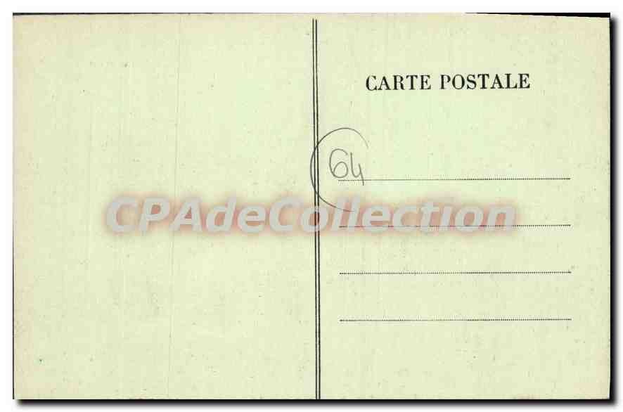 CPA Bidache Basses Pyrenees Entree Principale de la Ville  — Rückseite