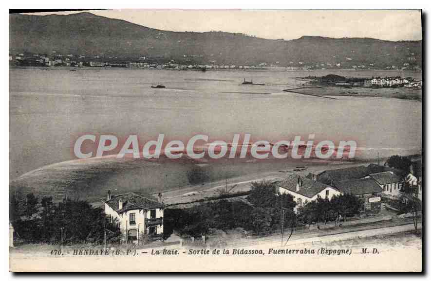 La Baie - Sortie de la Bidassoa, Fuenterrabia (Espagne) — Hendaye (B.P.) — n° 170
