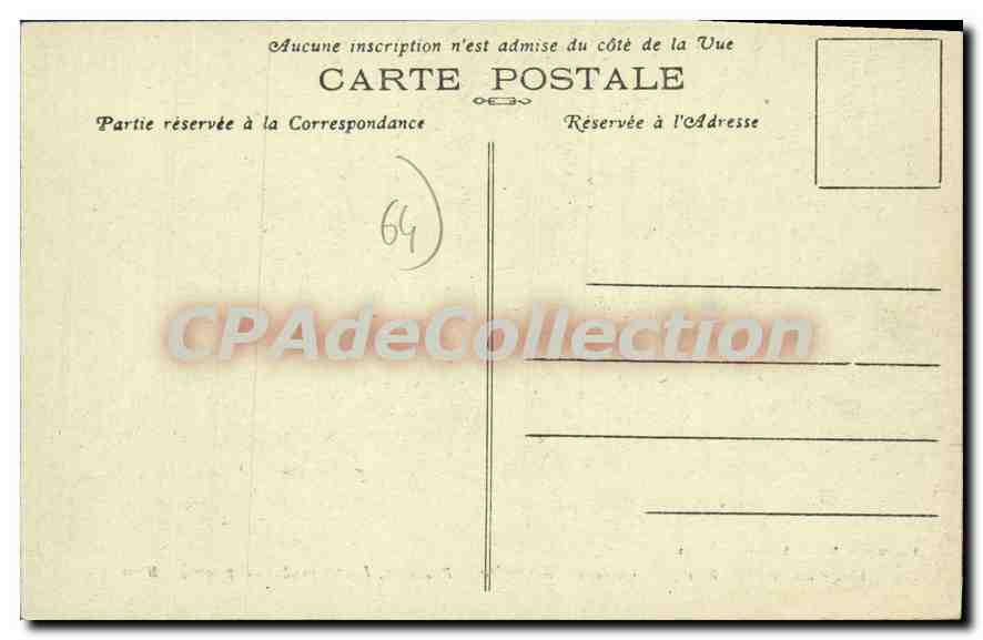 La Baie - Sortie de la Bidassoa, Fuenterrabia (Espagne) — Hendaye (B.P.) — n° 170 — Rückseite