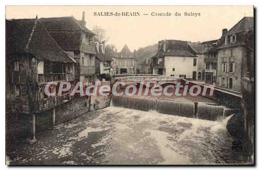 SALIES-de-BÉARN — Cascade du Saleys — Sammlung CPADeCollection