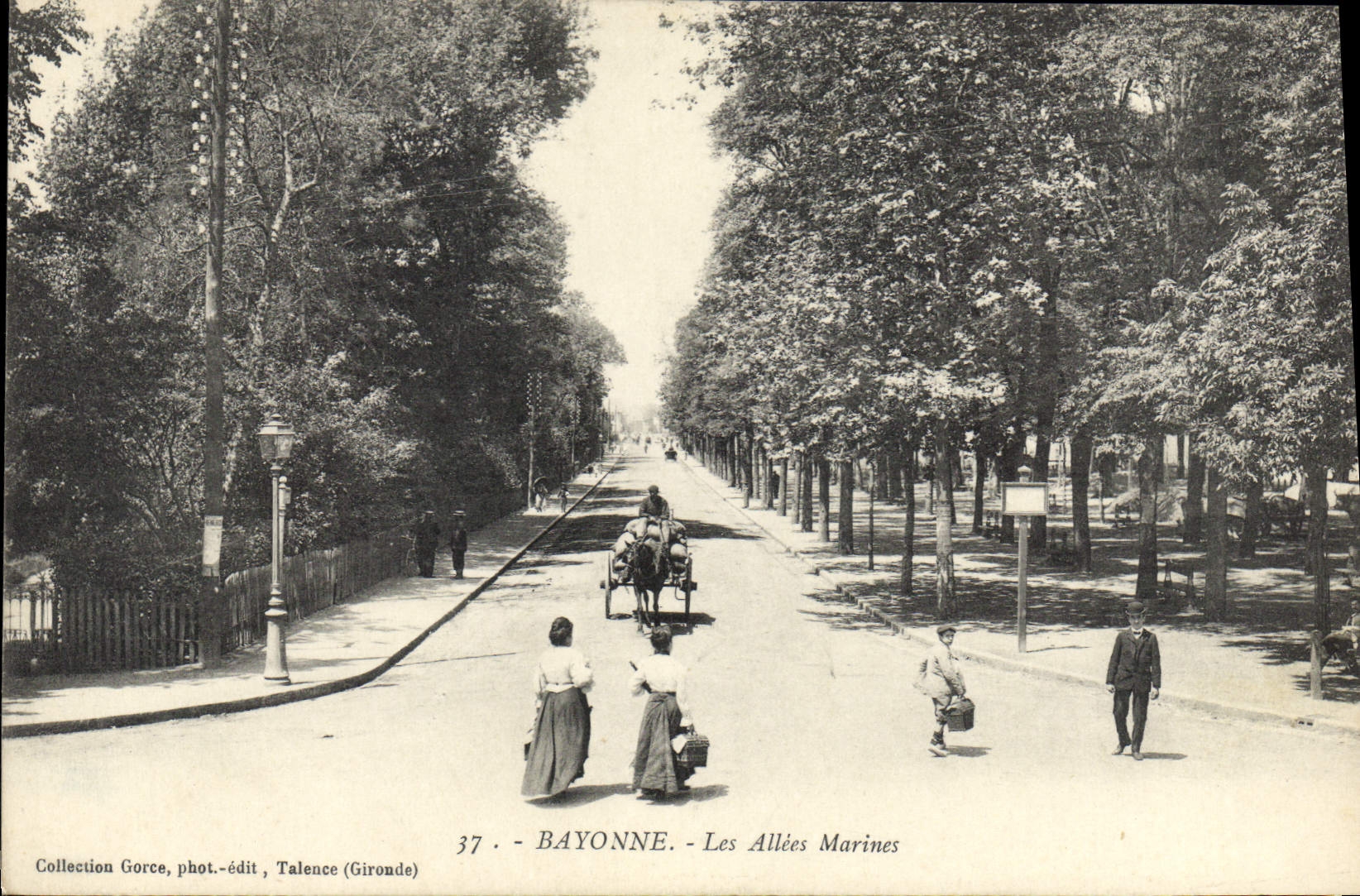 BAYONNE - Le Allée Marine — Collezione Gorce, fotografia-edizione, Talence (Gironde) n°37