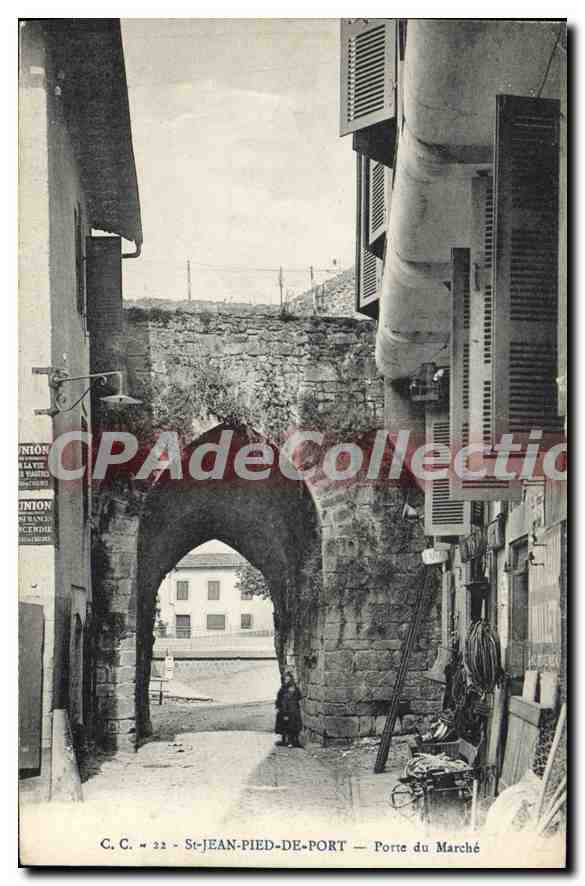 St-Jean-Pied-de-Port — Porte du Marché — C.C. n°22