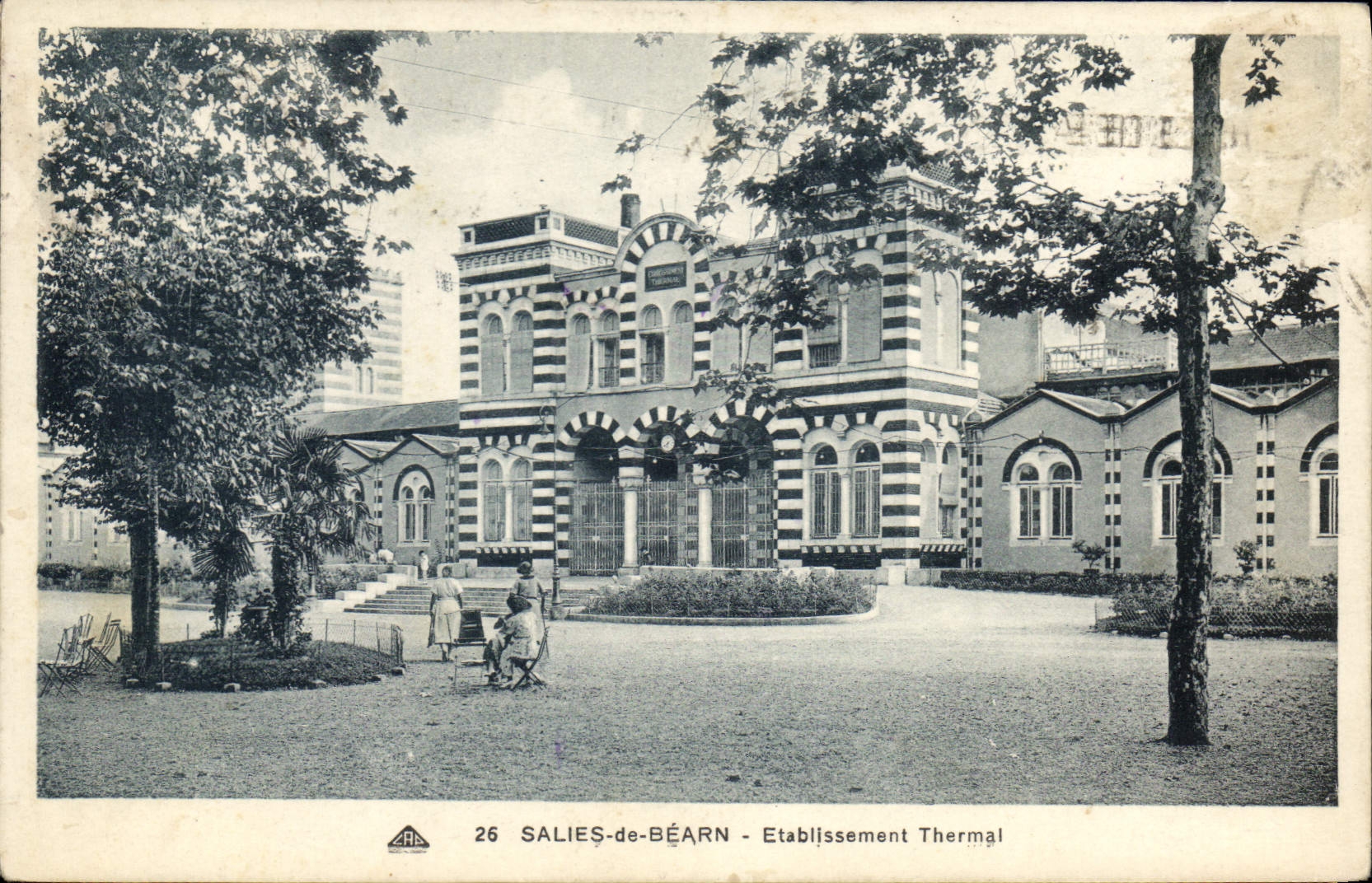 CPA Salies de Bearn Etablissement Thermal 