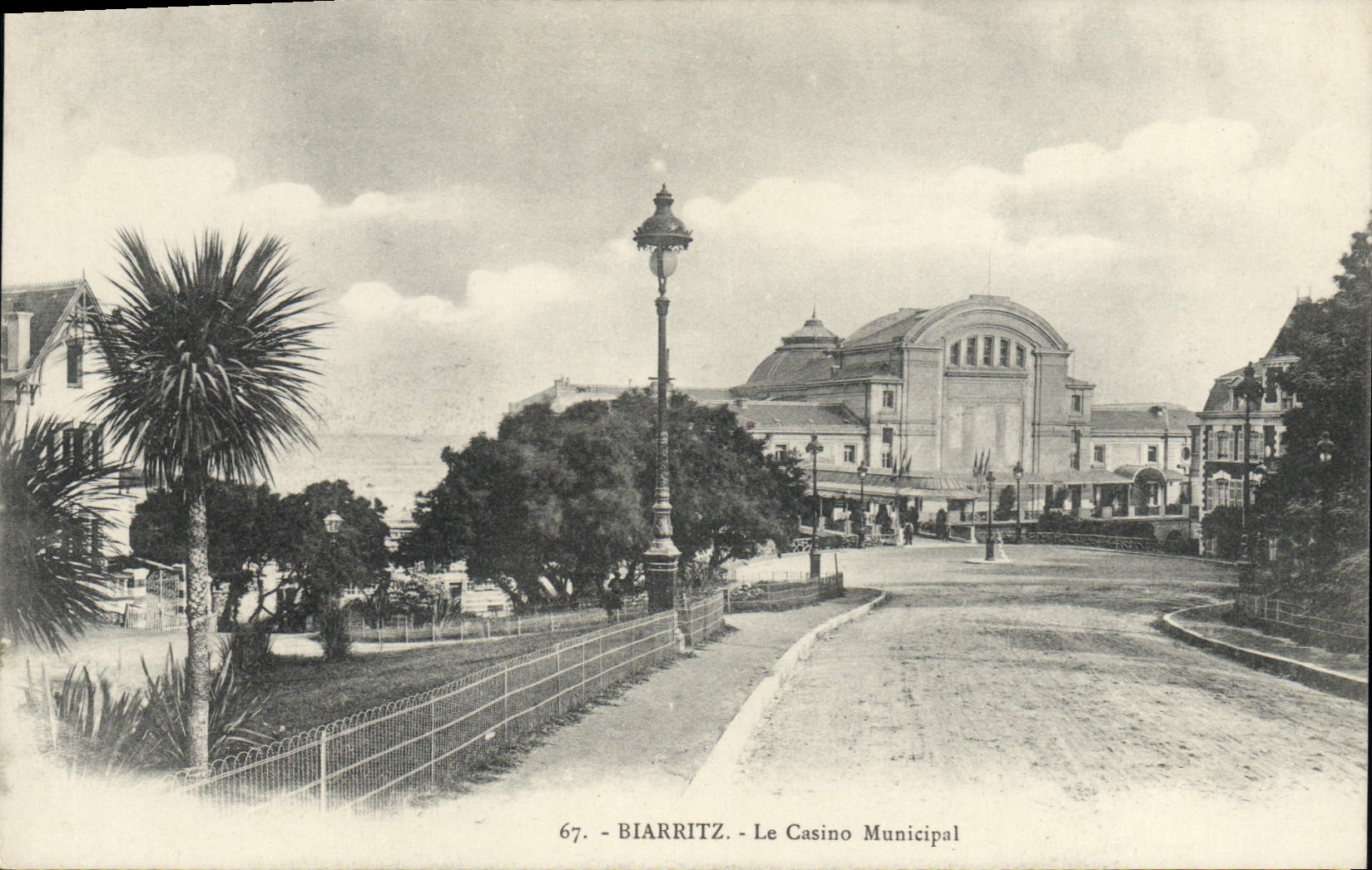 CPA Biarritz Le Casino Municipal 