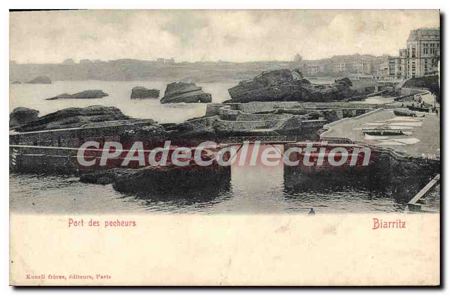 CPA Port des Pecheurs Biarritz 