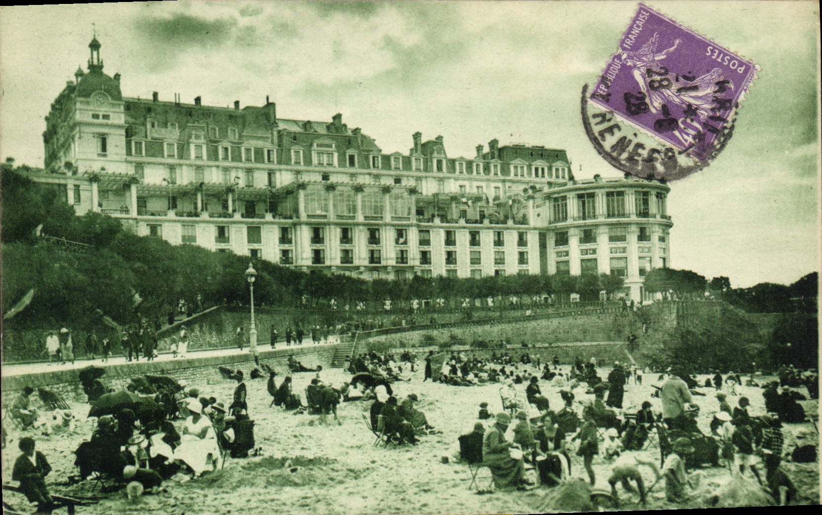 CPA Biarritz Basses Pyrenees Casino Bellevue 