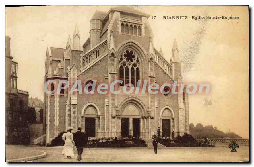 CPA Biarritz Eglise Sainte Eugenie 
