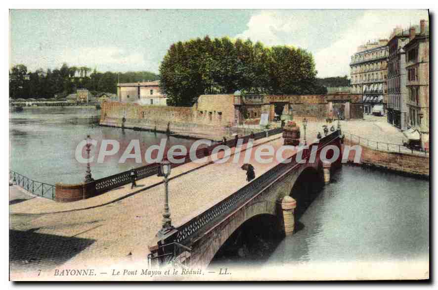 CPA Bayonne Le Pont Mayou et le Reduit 