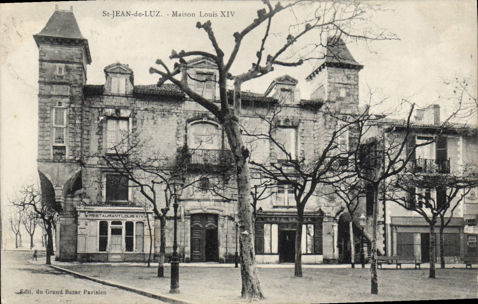 St-Jean-de-Luz - Haus Louis XIV — Restaurant Louis XIV — Edit. du Grand Bazar Parisien