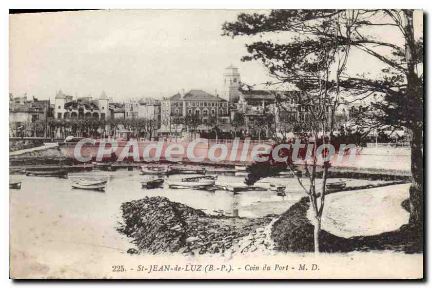 St-Jean-de-Luz (B.P.) - Esquina del Puerto - M. D. - n°225