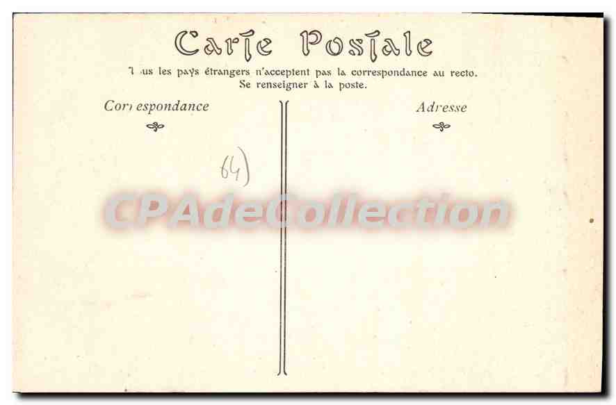 Bayonne — Le Pont Saint-Esprit, la Porte de France, la Cathédrale et le Théâtre — ND Phot, n°17 — Verso