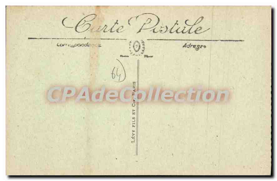 Bayonne — Place de la Liberté et le Théâtre — LL. — Verso