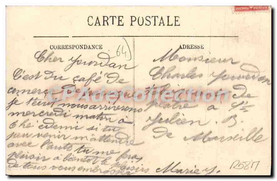 PAU — Pont de Jurançon et le Château — LL. — n°33 — Rückseite