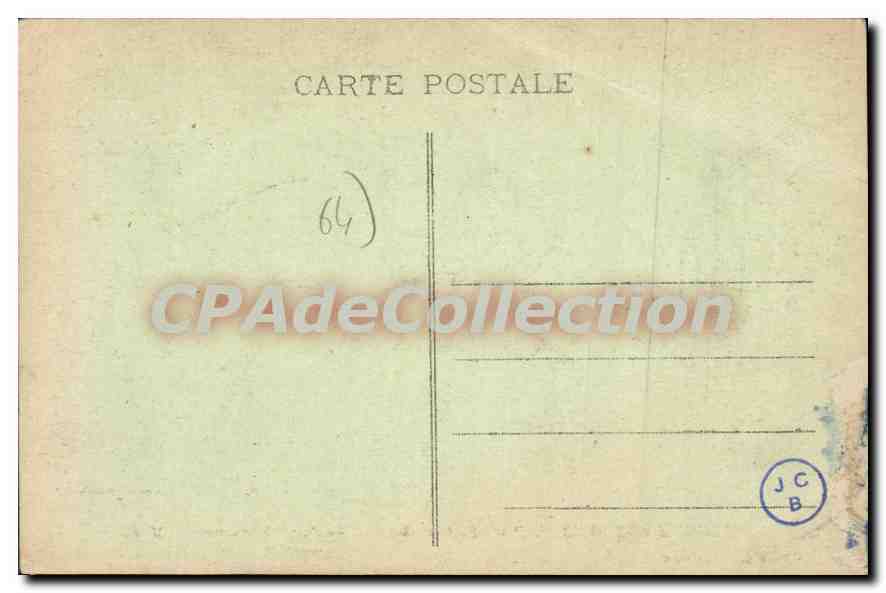 Béhobie (B.P.) — Pont international — Phototype Marcel Delbouy, Bordeaux — Verso
