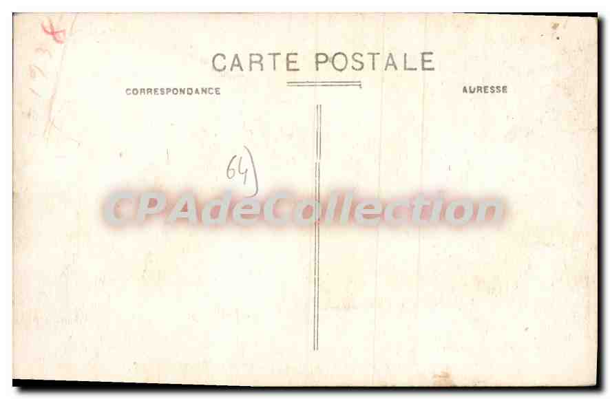 Cambo-les-Bains - Arnaga - Château de M. Rostand — Carraché, éditeur, Pau, n°10 — Verso