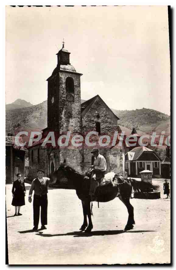 Vallée d'Aspe — Église — Éditions Chantecler Pou