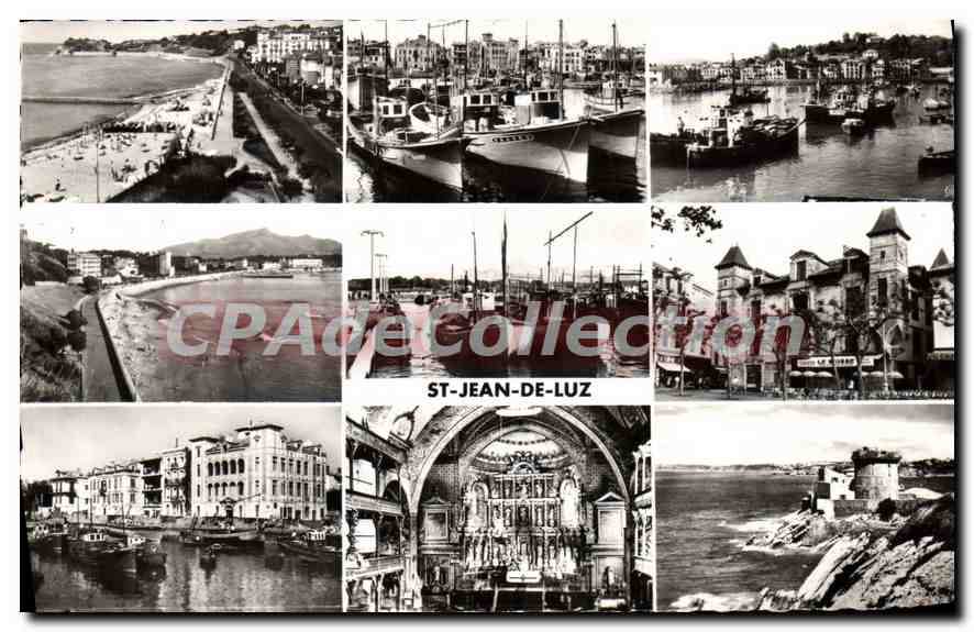 St-Jean-de-Luz — vue panoramique — CPAdeCollection