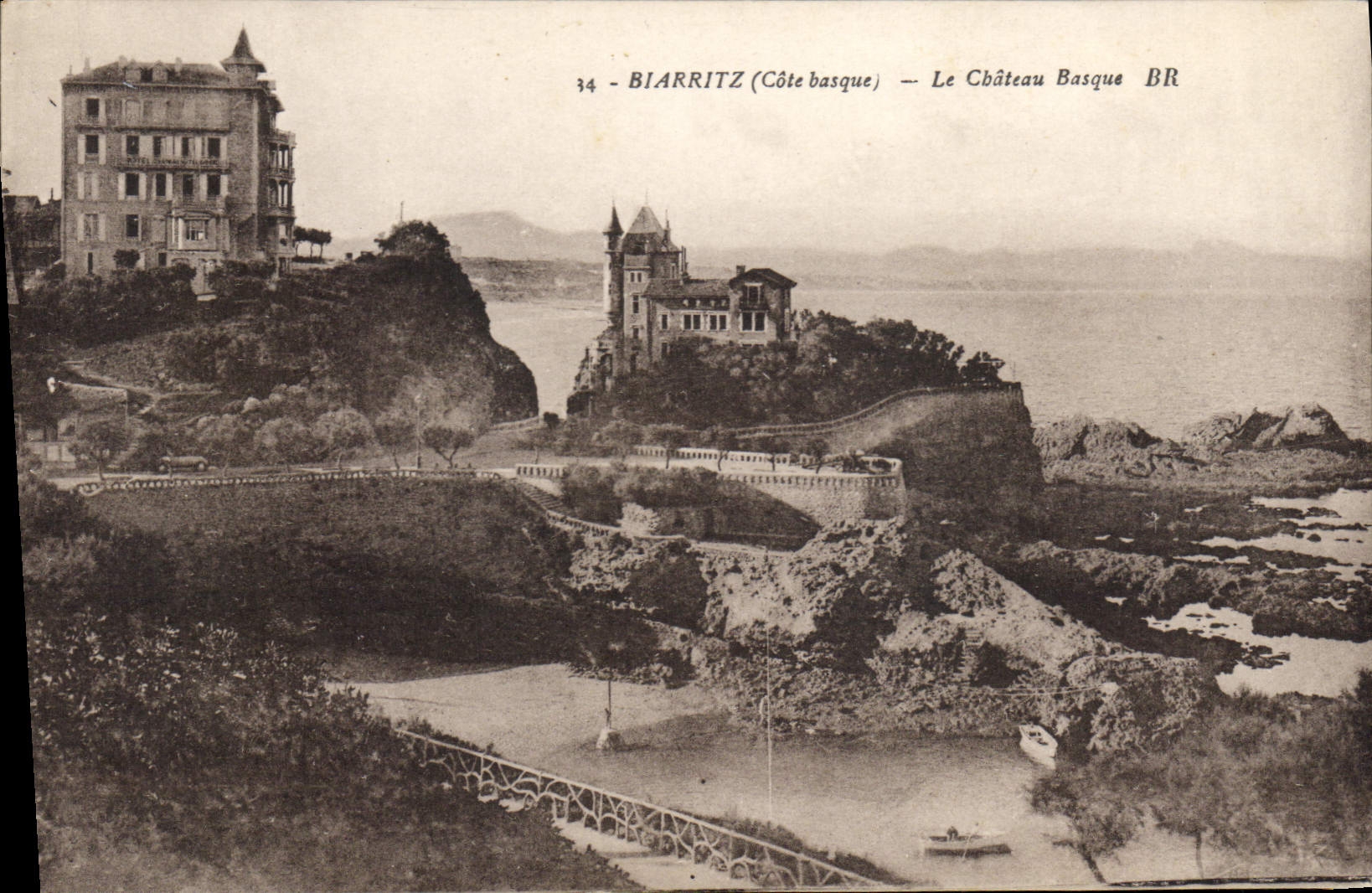 CPA Biarritz Cote Basque Le Chateau Basque 