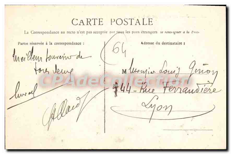 Garabit — Le vieux pont de la route — Librairie Clavel — Verso