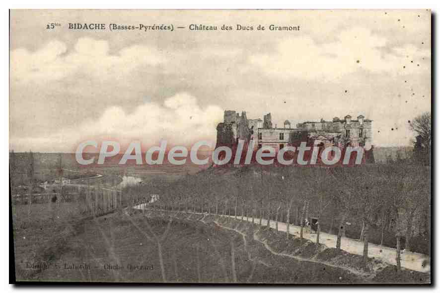 CPA Bidache Basses Pyrenees Chateau des Ducs de Gramont 