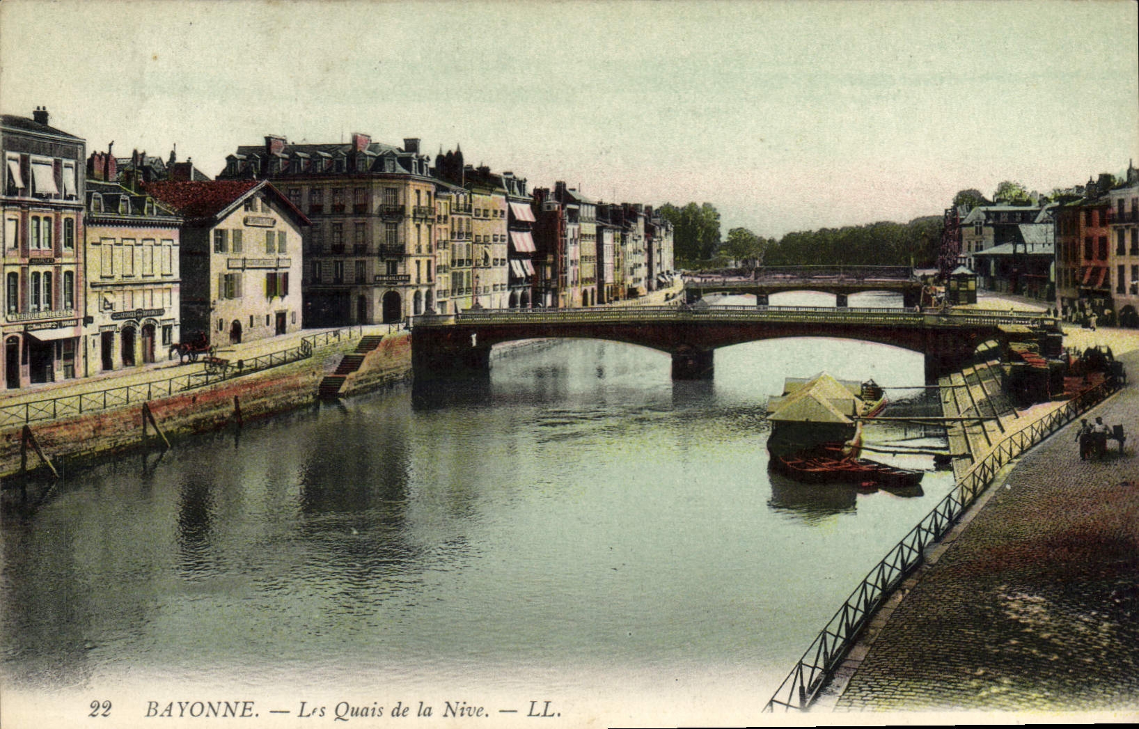 Bayonne — Les Quais de la Nive — LL.
