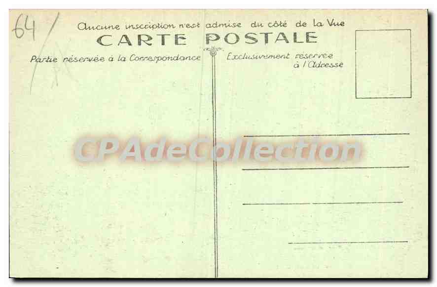 Cambo-les-Bains — Villa Arnaga d'Edmond Rostand — Chaine de Montagnes — éditeur Marcel Delboy, Bordeaux, n°10 — Reverso