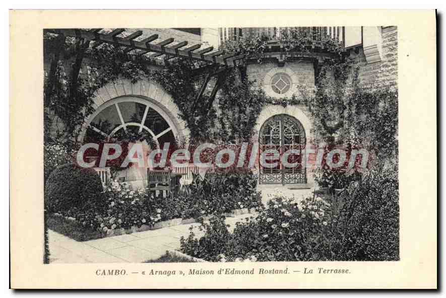 Cambo - « Arnaga », Maison d'Edmond Rostand - La Terrasse