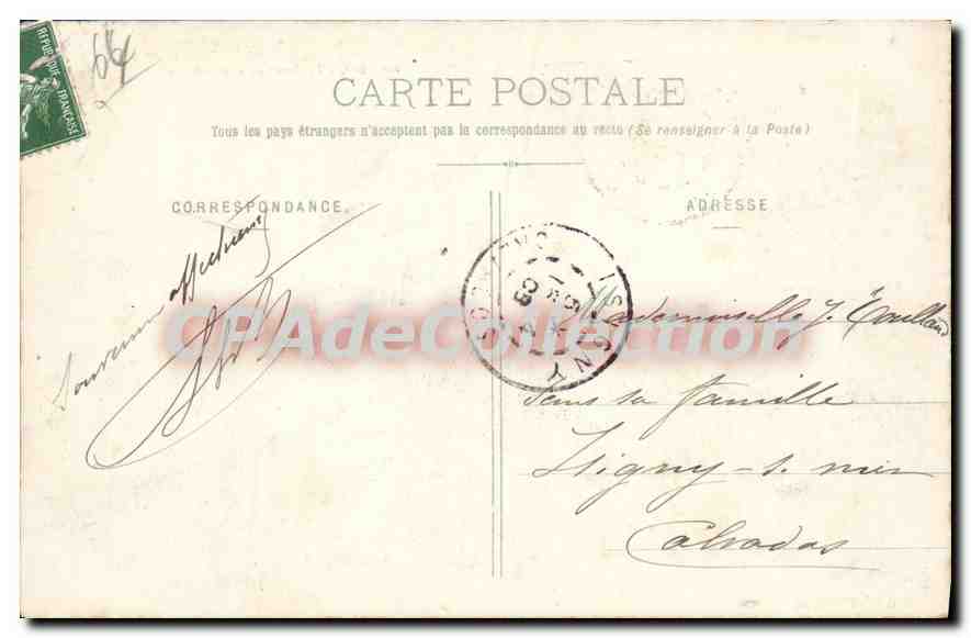 Cambo - Le Pont et le Haut-Cambo — éditeur inconnu, n° de série non visible — Verso
