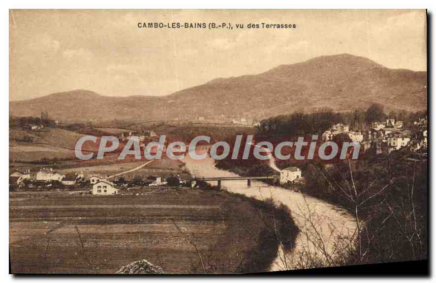 Cambo-les-Bains (B.-P.) vu des Terrasses — Édition Cambo's
