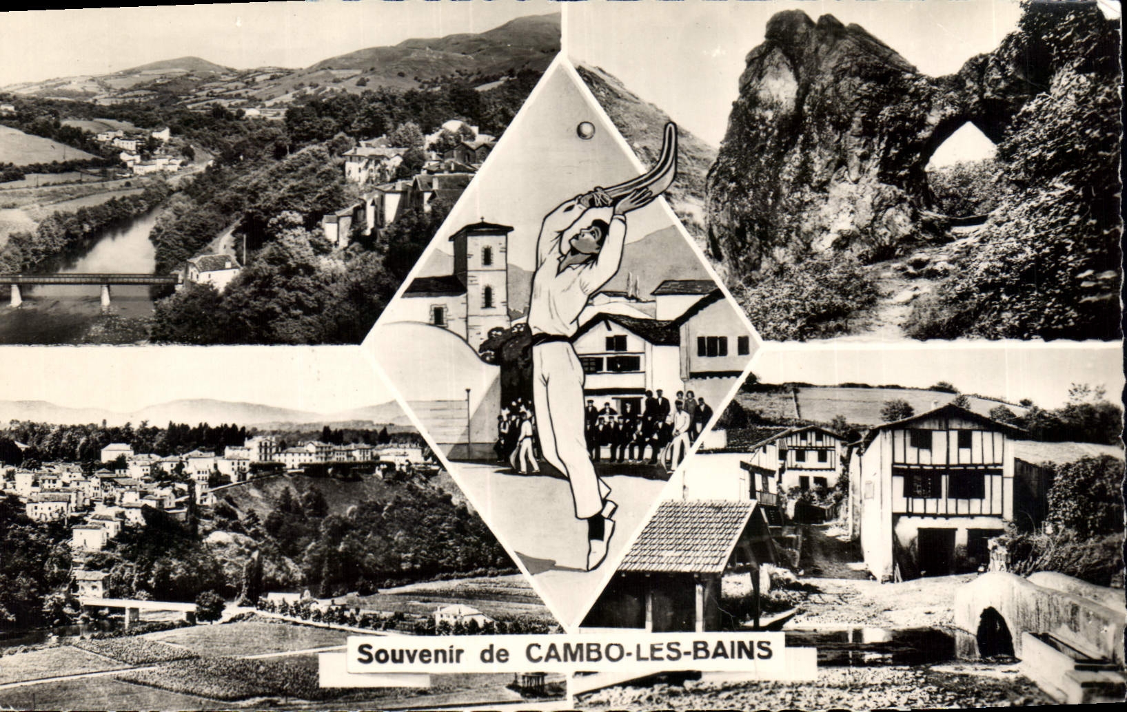 Cambo-les-Bains — Souvenir de Cambo-les-Bains — Réel-Photo