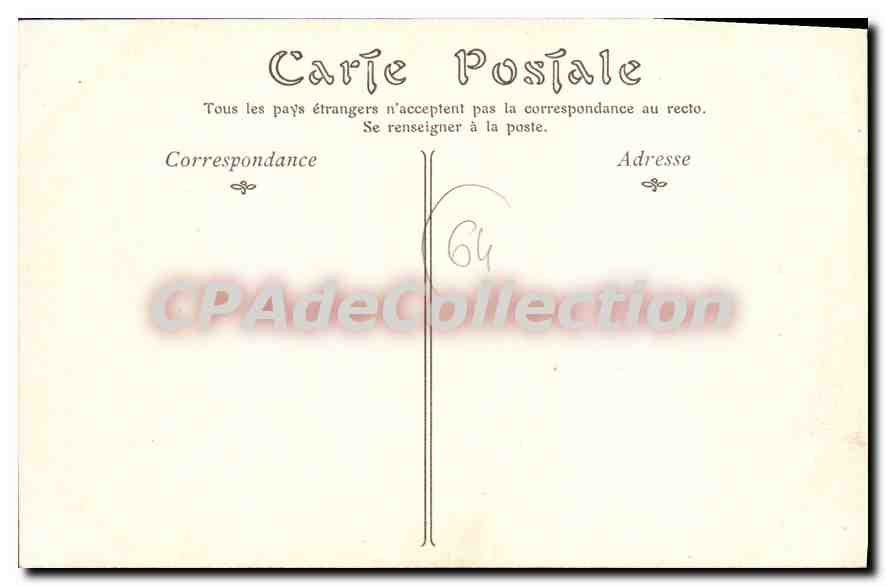 CPA Bayonne Le Pont Saint Esprit la Porte de France et la Cathedrale  — Verso