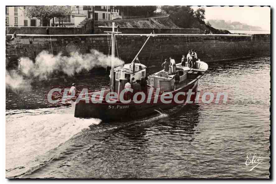 St. Pierre — Bateau à vapeur en navigation — L. CHATAIGNEAU, 4952 - Côte Basque