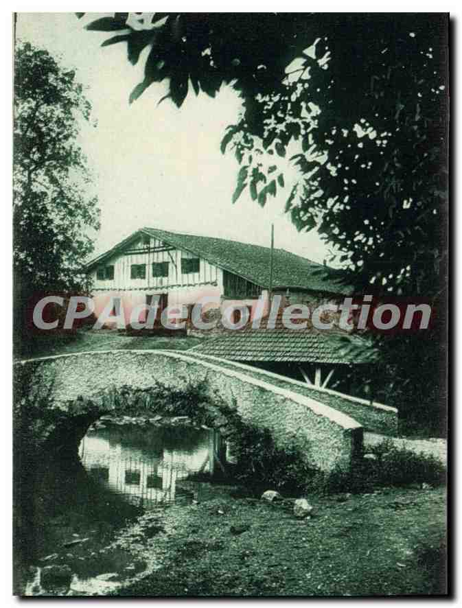 CPA Pays Basque Maison Basque au Vieux Cambo 