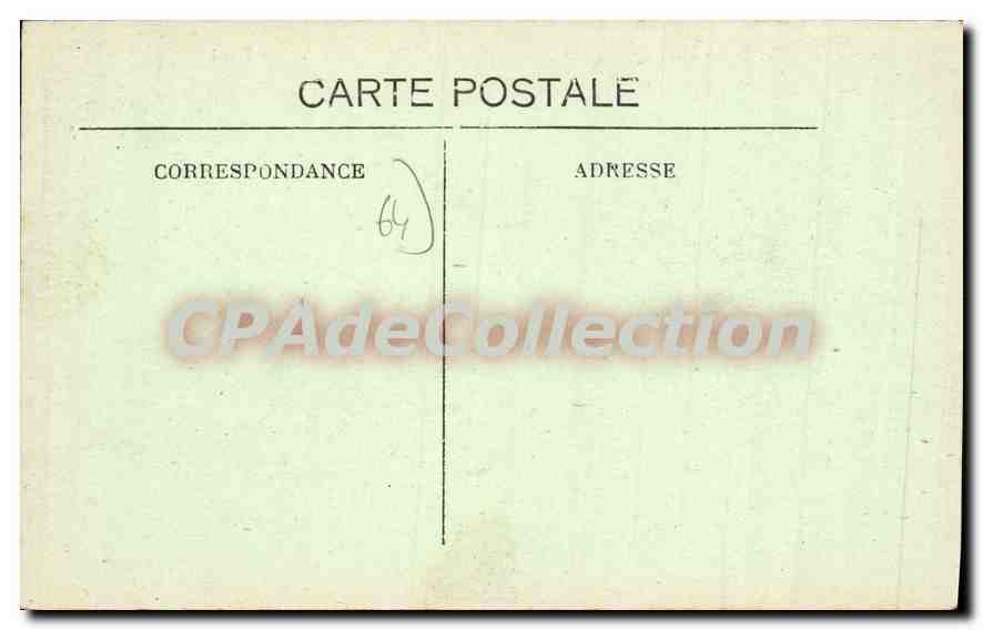 Sauveterre-de-Béarn (B.P.) — Alter Brücke — Vintage Postcard/Antike Ansichtskarte — Rückseite