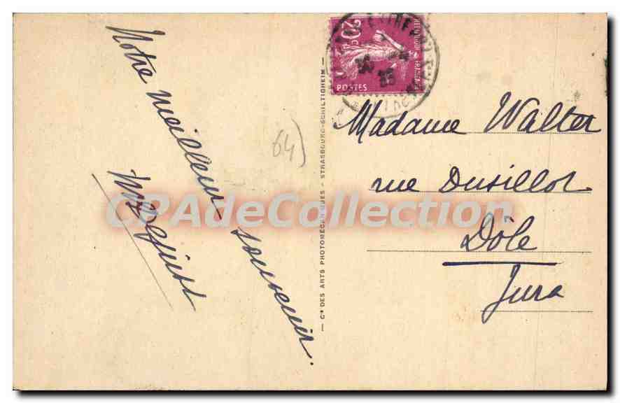 Le Casino ou de l'Hôtel Eshualdina — Hendaye — LL 55 — Rückseite