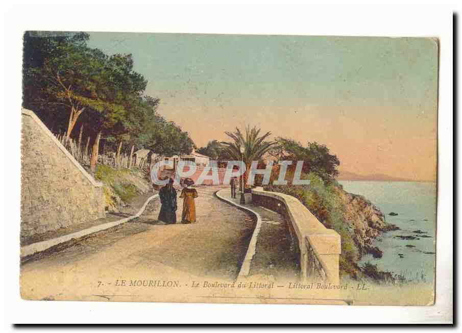 Le Mourillon CPA Le boulevard du littoral
