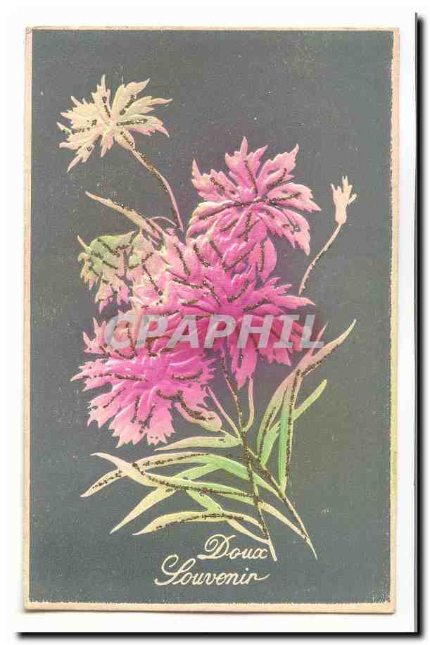 CPA Voeux Fantaisie Doux souvenir