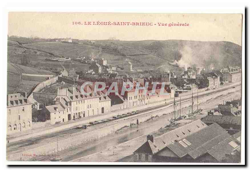Le Légué-Saint-Brieuc — Vue générale — Édition M. Delon & Cie