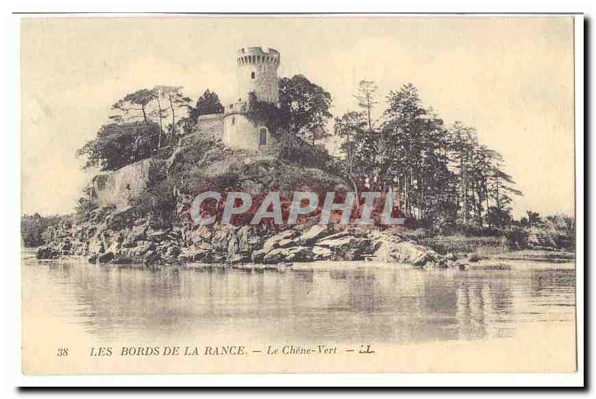 Les bords de la Rance CPA Le chene vert
