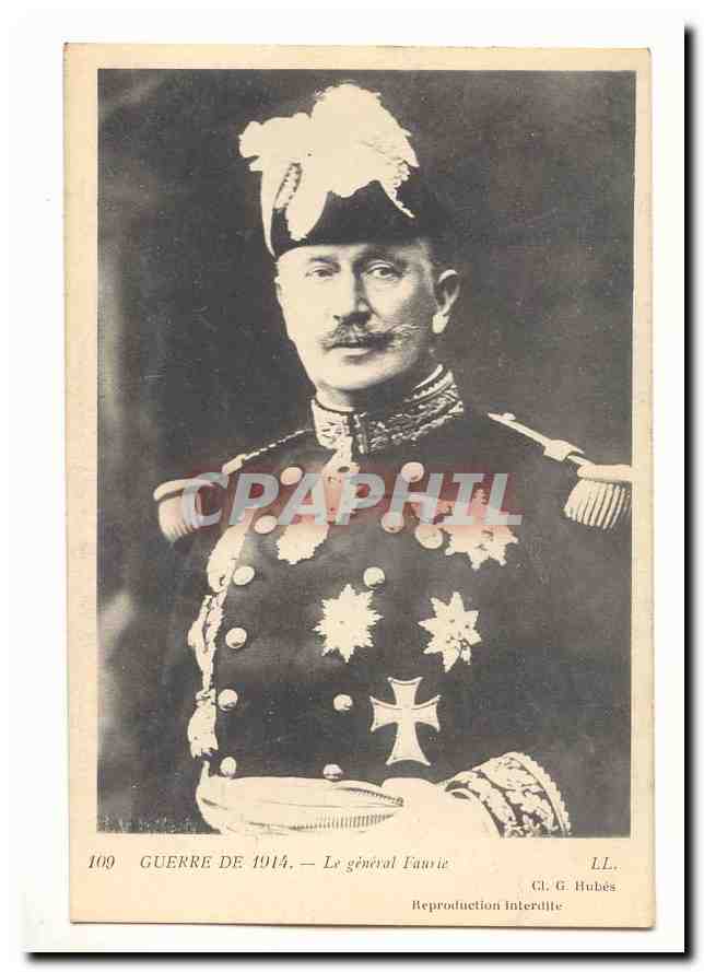 CPA Militaria Guerre de 1914 General Le general Faurie