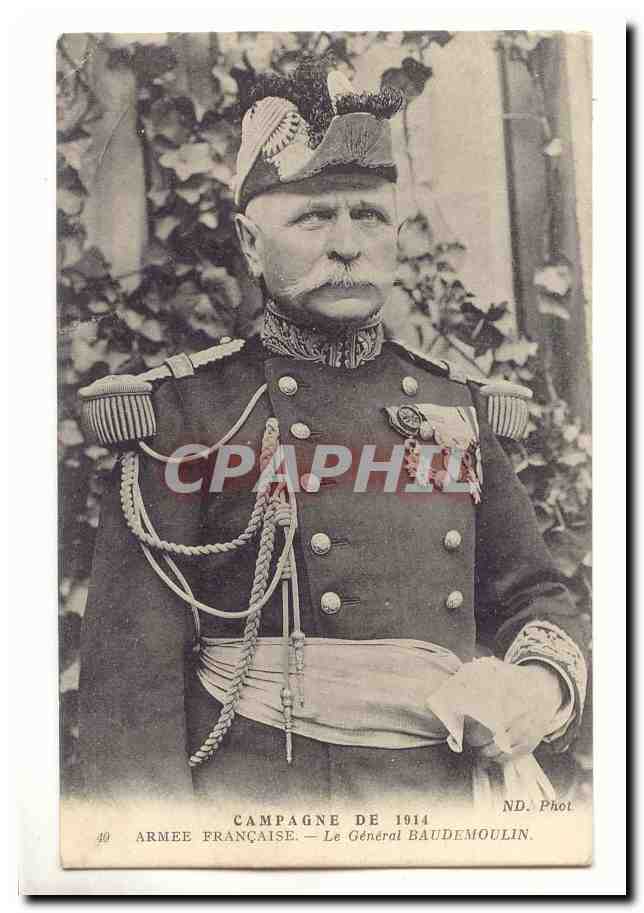 CPA Militaria Guerre de 1914 Le general Brudoux