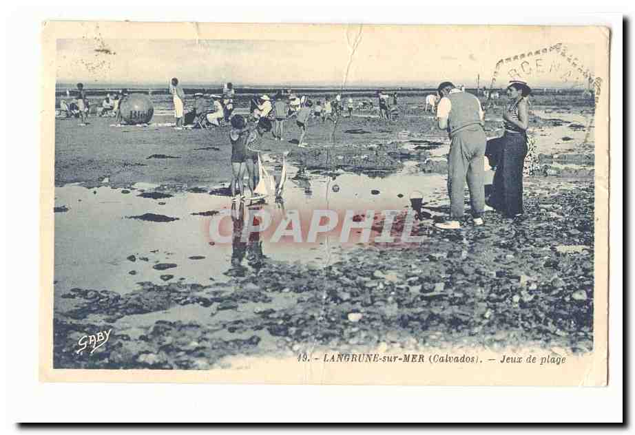 Langrune sur Merc CPA Jeux de plage