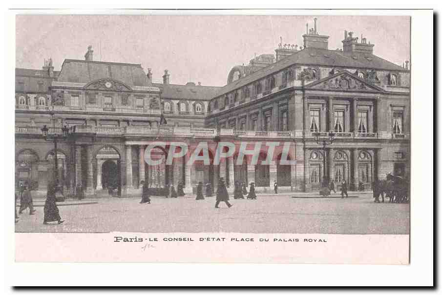 Paris (1er) CPA Le conseil d'etat Place du Palais Royal