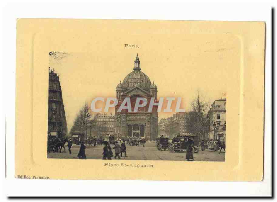 Place Saint-Augustin — Paris — Edition Pignarro