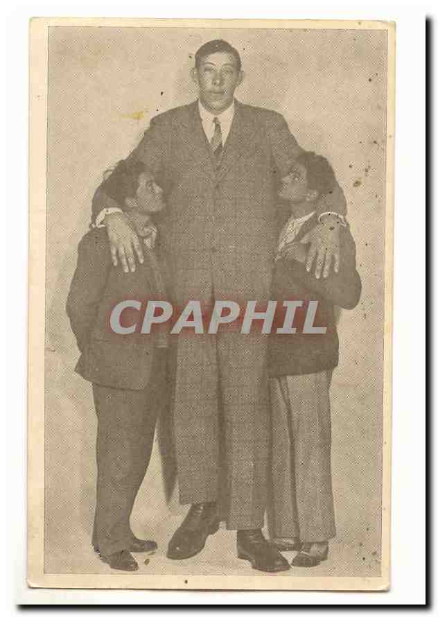 CPA Geant Giant Colosse Ferdinand Contat Haute SAvoie ne en 1902 2m35 