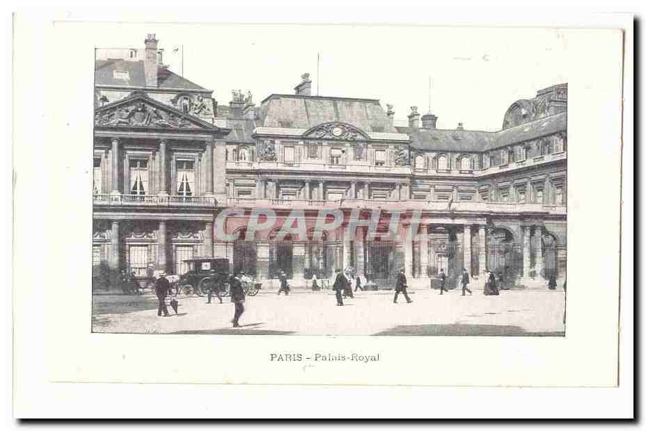 paris (1er) CPA Palais Royal