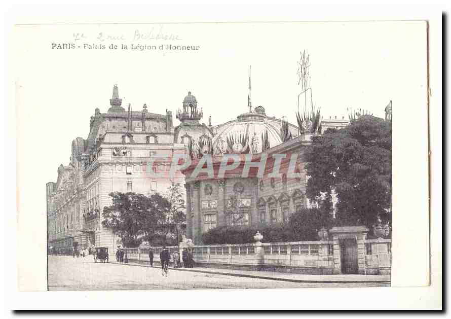 paris (7eme) CPA Palais de la legion d´honneur
