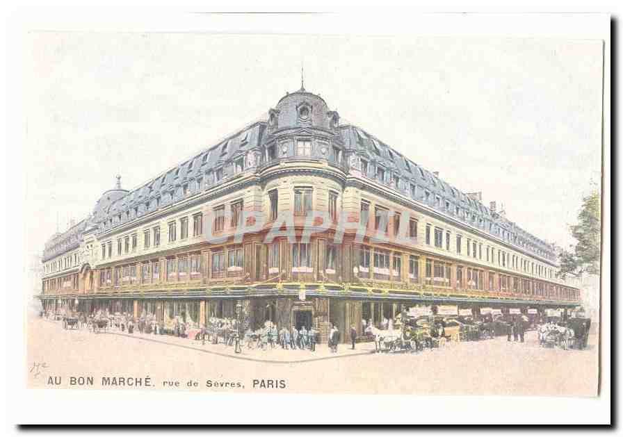 Paris (7eme) CPA Au Bon MArche rue de SEvres