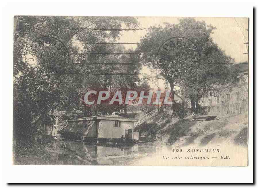 Saint-Maur — Un coin artistique — E.M. n°4039