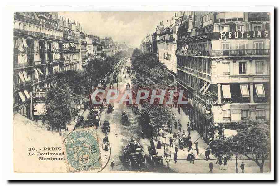 Paris (9eme) CPA Le BOulevard Montmartre